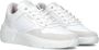 NUBIKK Lage Sneakers Dames Roque Road Wave Maat: 41 Materiaal: Leer Kleur: Wit - Thumbnail 1