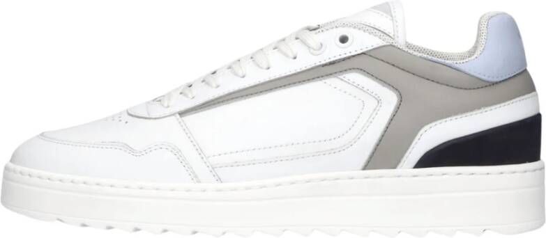 Nubikk Schoenen Wit Cliff cane sneakers wit