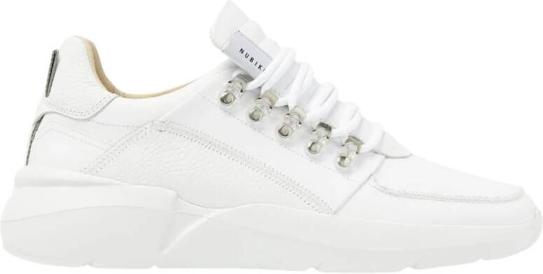 Nubikk Witte Romeinse Sneakers White Heren