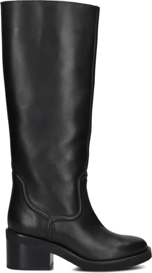 Nubikk Zwart Leren Cassie Boot Black Dames