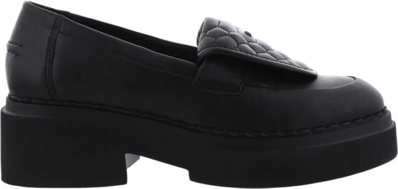 Nubikk Zwarte Gatsby Loafer Dames Schoen Black Dames