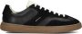 Nubikk Zwarte Leren Sneakers Ray Owen Black Dames - Thumbnail 1