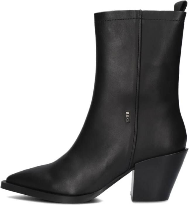 Nubikk Zwarte Liv Bootie Enkellaarsjes Black Dames