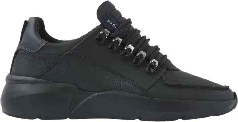 Nubikk Zwarte Raaf Romeinse Stijl Schoenen Black Heren