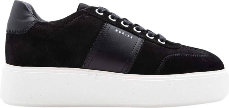 Nubikk Zwarte Wing Platform Sneaker Black Dames