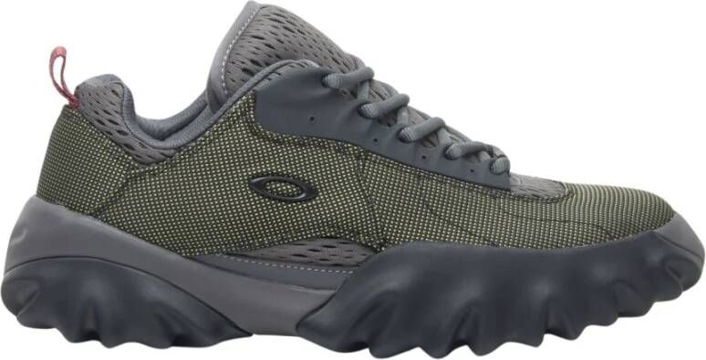 Oakley Jacquard Chop Saw Sneakers Zwart Geel Green Heren