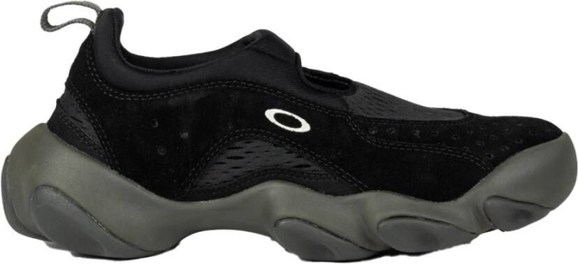 Oakley Zwarte Flesh Sandal Hybride Schoen Black Heren