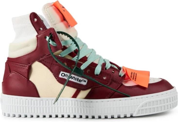 Off White Barolo High-Top Sneakers Multicolor Dames