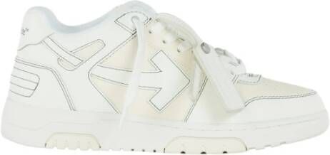 Off White Omia189C99Lea009 0101 10000034 Stijlvol Model White