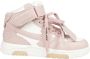 Off White Casual Sneakers voor dagelijks gebruik Pink Dames - Thumbnail 1