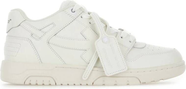 Off White Casual Sneakers voor dagelijks gebruik White Heren