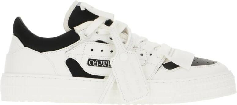 Off White Casual Sneakers voor dagelijks gebruik White Heren