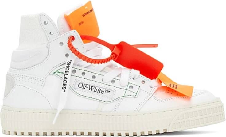 Off White Casual Sneakers voor Mannen en Vrouwen White Dames