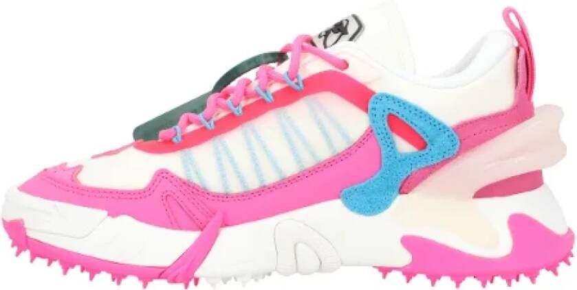 Off White Cotton sneakers Pink Dames