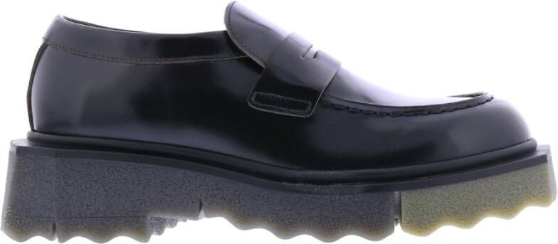 Off White Dames Calf Sponge Loafer Black Dames