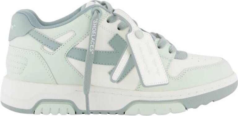 Off White Groene Sneakers voor Vrouwen Aw24 Green Dames