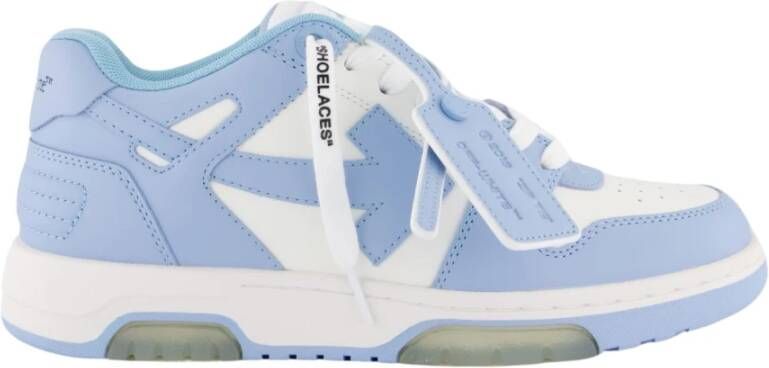 Off White Dames Out Of Office Casual Sneakers Blue Dames