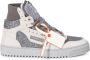 Off White Grijze Glitter Sneakers met Zip Tie Gray Dames - Thumbnail 7