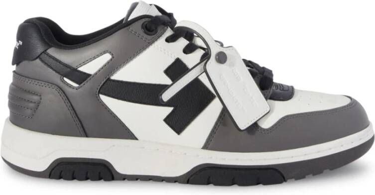 Off White Grijze Out Off Office Sneakers Multicolor Heren