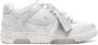 Off White Grijze Suède Sneakers met Handtekeningdetails White Heren - Thumbnail 1