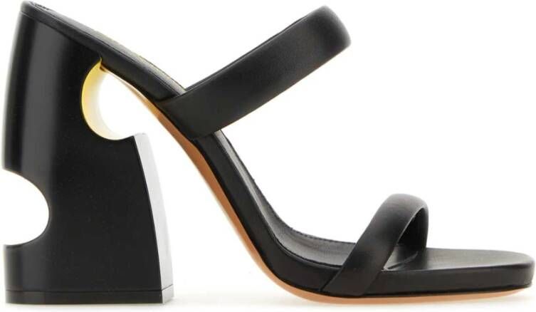 Off White Bulky Nappa Mule Damesschoenen Black Dames