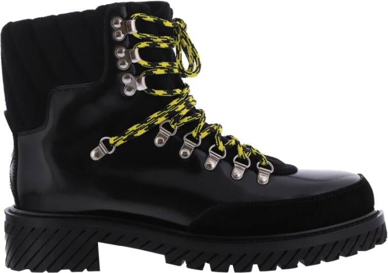 Off White Heren Gstaad Lace Up Boot Zwart Black Heren