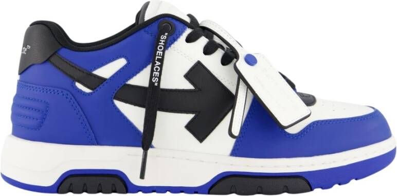 Off White Heren Out Of Office Blauw Wit Zwart Sneakers Multicolor Heren