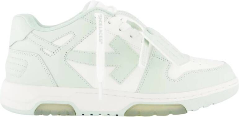 Off White Heren Wit Mint Casual Schoenen Blue Heren