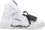 Off White High-top Sneakers met Geperforeerde Details White Heren - Thumbnail 1