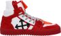 Off White Hoge Pijl Sneakers in Subtiele Tint Red Heren - Thumbnail 1