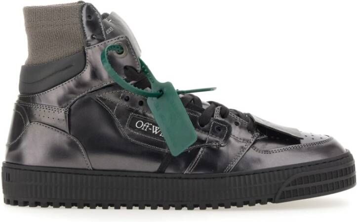 Off White Hoge Sneaker Gemaakt in Italië Black Heren