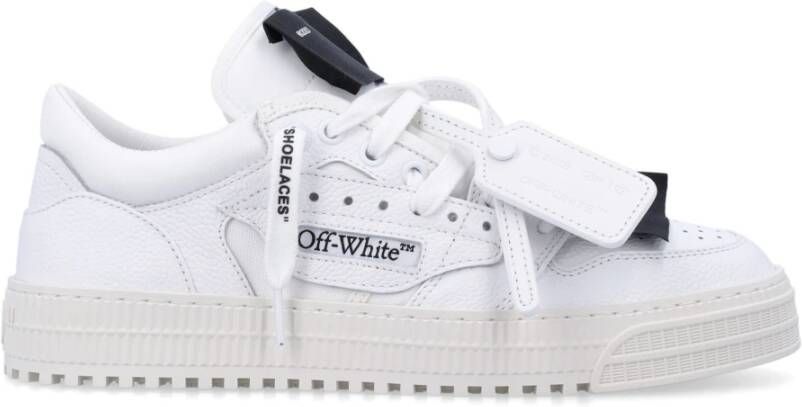 Off White Lage Top 3.0 Sneakers White Heren