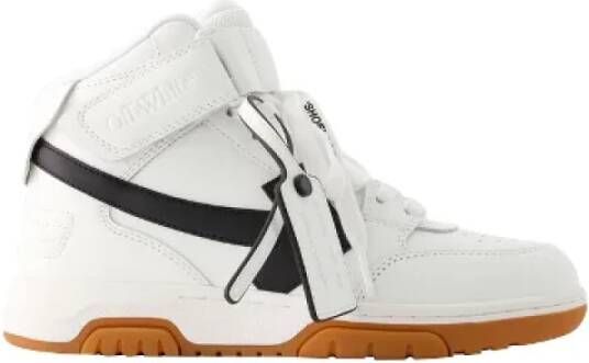 Off White Leather sneakers White Dames