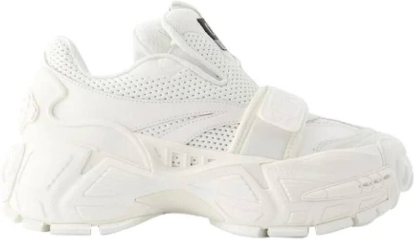 Off White Leather sneakers White Dames