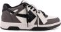 Off White Leren lage sneakers Gray Heren - Thumbnail 1