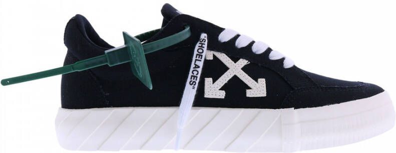 Off White Low Vulcanized Sneakers Zwart Dames