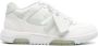 Off White Mintgroene Leren Sneakers White Heren - Thumbnail 1