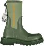 Off White Neopreen regenlaarzen met achterlogo Green Dames - Thumbnail 1