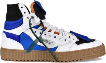 Off White Off-Court 3.0 Leren en Canvas Sneakers White Heren