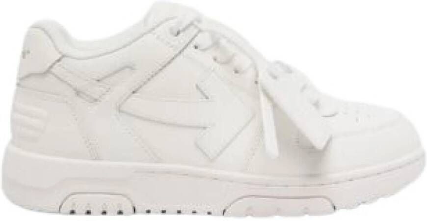 Off White Omia189C99Lea009 0101 10000034 Stijlvol Model White Heren