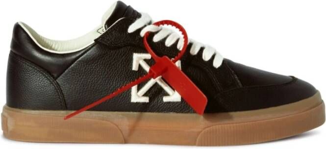 Off White Platte schoenen in wit Black Heren