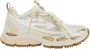 Off White Beige Mesh Sneakers met Iconisch Logo Beige Dames - Thumbnail 11