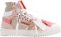 Off White Roze Veterschoenen Pink Dames - Thumbnail 1