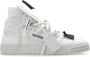 Off White Leren Sneakers met Pijllogo en Rits White Heren - Thumbnail 1