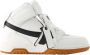 Off White Witte Leren Lage Sneakers met Pijl Patch White Dames - Thumbnail 1