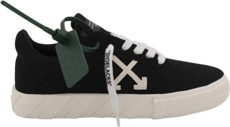 Off White Sneakers Black Dames