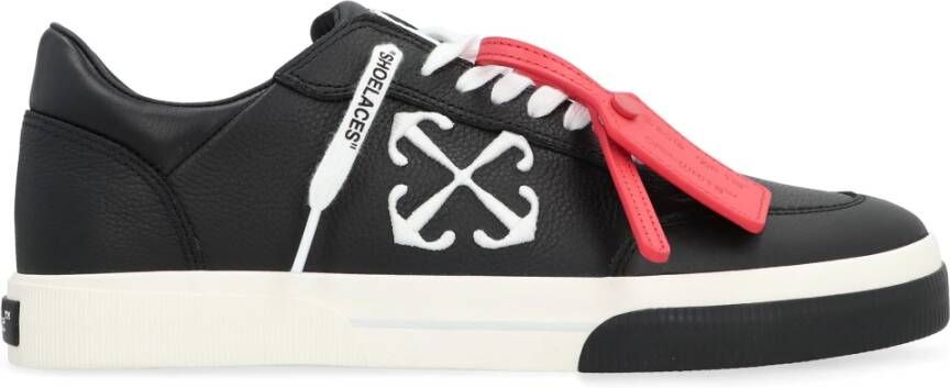 Off White Nieuwe Lage Vulcanized sneakers Black Heren