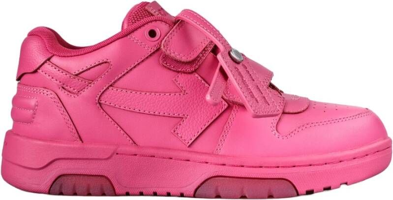 Off-White Kids Out Of Office low-top sneakers Roze