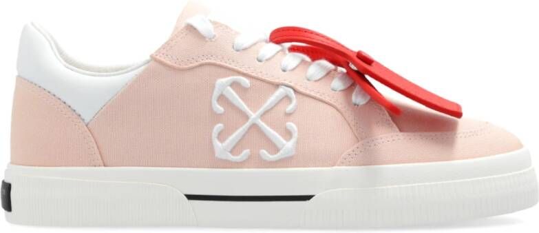 Off White Sneakers 'New Low Vulcanized' Pink Dames