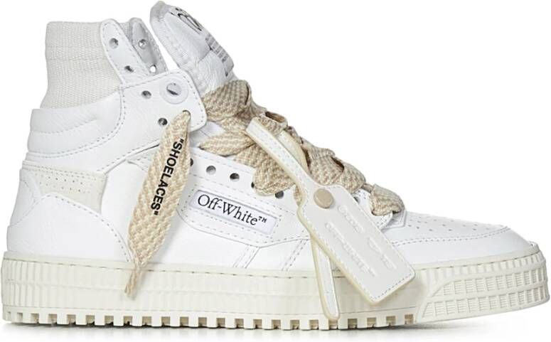 Off White Witte Vetersneakers voor Vrouwen White Dames